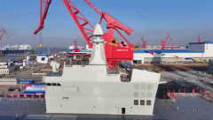 香港大牛证券有限公司 海军四川舰 正式出坞！